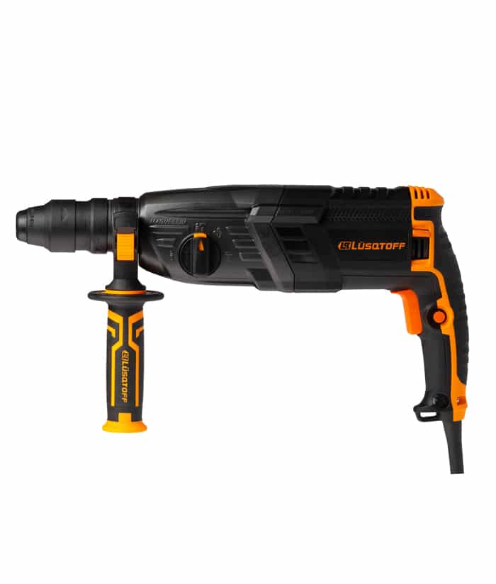 Rotomartillo Eléctrico 110W SDS-Plus 3.4 Joules Black Series Lüsqtoff Naranja/Negro RML1100-9 - Imagen 2