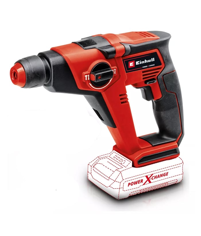 Rotomartillo a Batería Inalámbrico 18V SDS-Plus 1.3 Joules Einhell TE-HD 18/12 Li - Solo