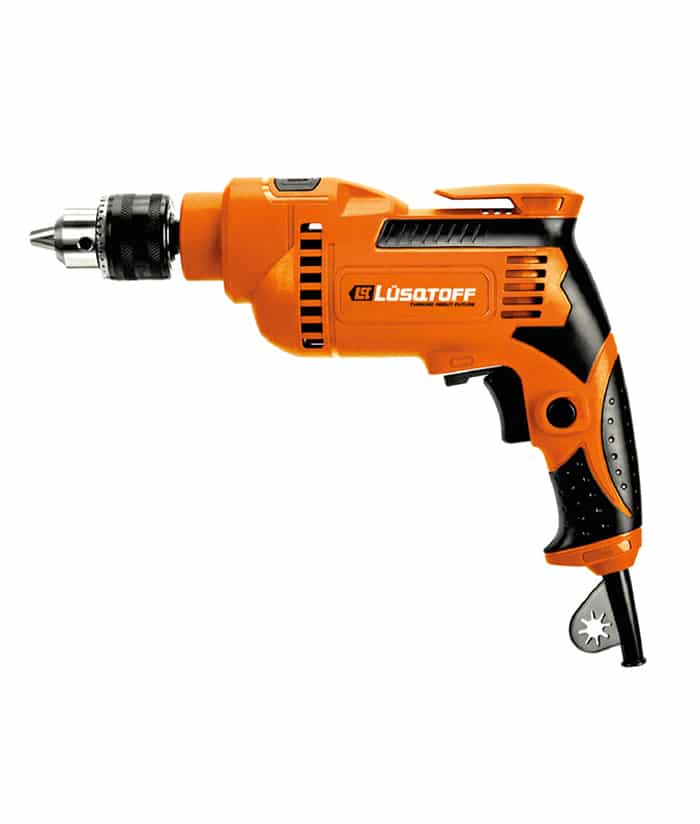 Taladro Percutor Eléctrico 600W 13mm Lüsqtoff Naranja/Negro TPL600-8