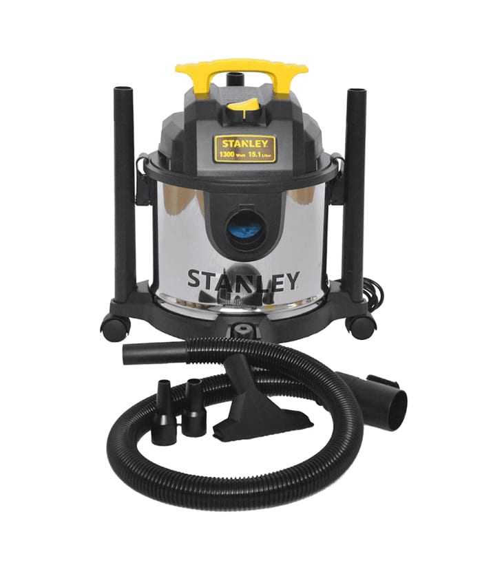 Aspiradora Eléctrica de Polvo/Agua 1300W 15.1Lts Stanley SL193014B