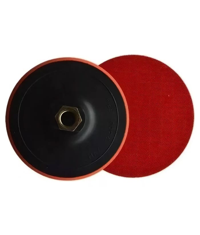 Disco Para Lijar Para Amoladora 125mm 5″ Con Velcro Abrojo Base Plato Abrojo Lusqtoff DVEL125-9 - Imagen 2