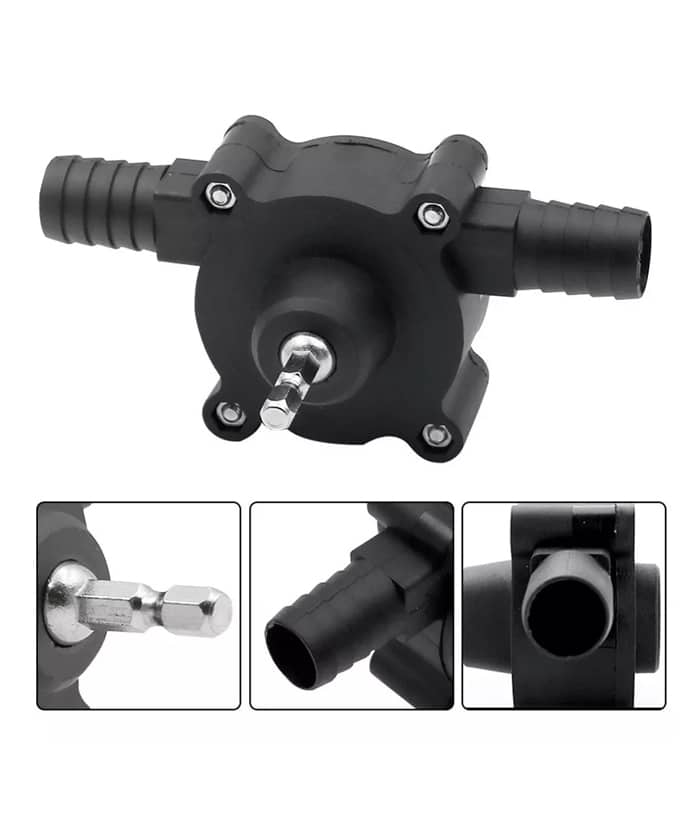 Mini Bomba de Aguas Líquidos Para Taladro 1/2" Ruhlmann RU12005 - Imagen 2