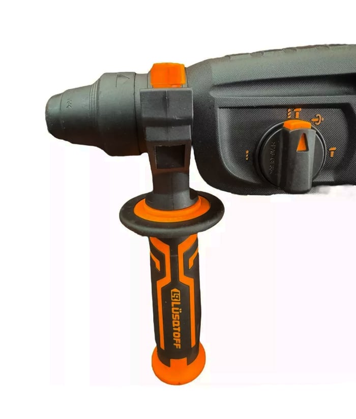 Rotomartillo a Batería Inalámbrico 18V SDS-Plus 3.5 Joules Motor Brushless Black Series Lusqtoff Naranja/Negro RML4450-9BK - Imagen 3
