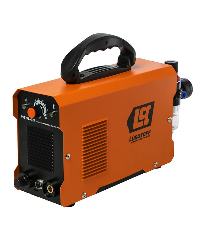 Cortadora de Plasma Inverter 12mm Lusqtoff Naranja/Negro INCUT-40
