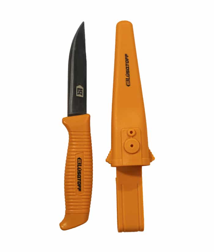 Cuchillo de Rescate Flotante Fluorescente Caza Pesca Camping Lusqtoff CUL10-8