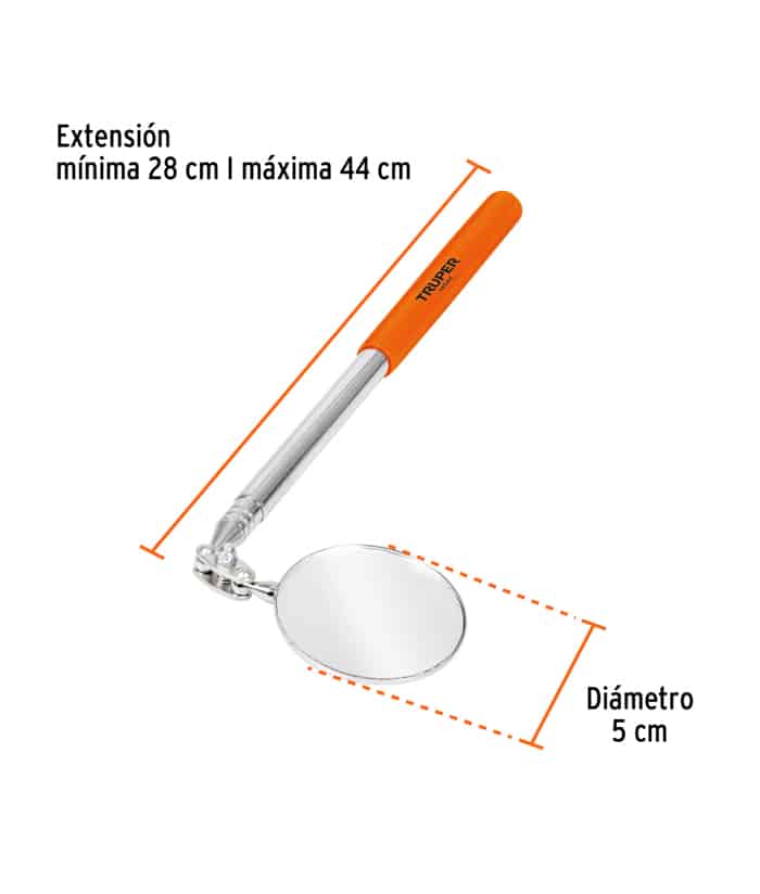 Espejo Extensible Telescópico de Inspección Truper ESP-TEL - Imagen 3