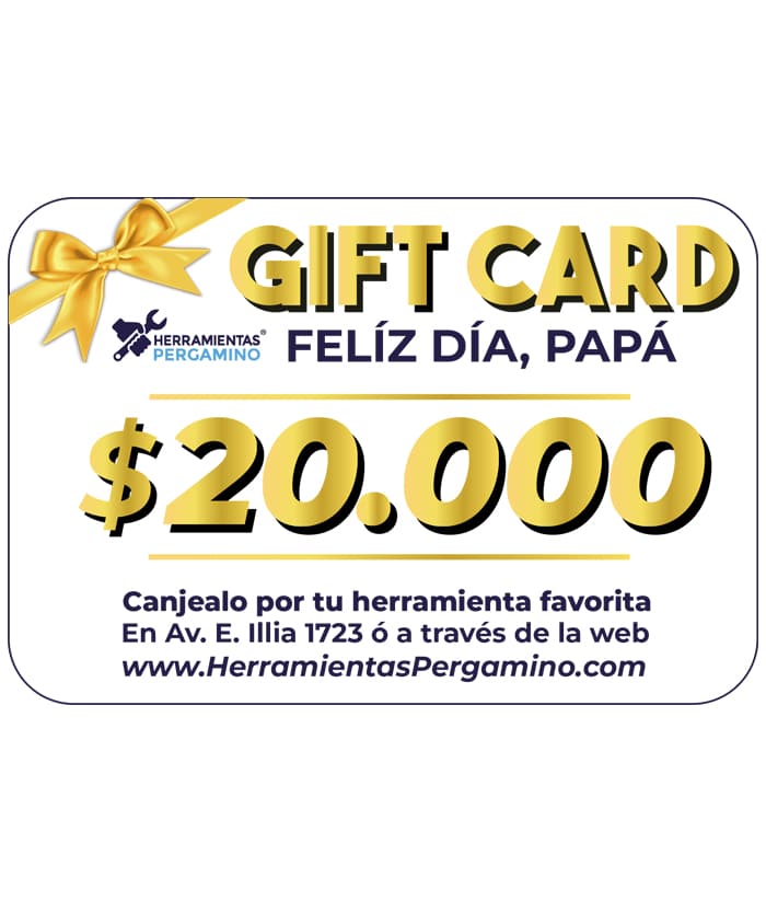 GIFT CARD $ 20.000 Día del Padre