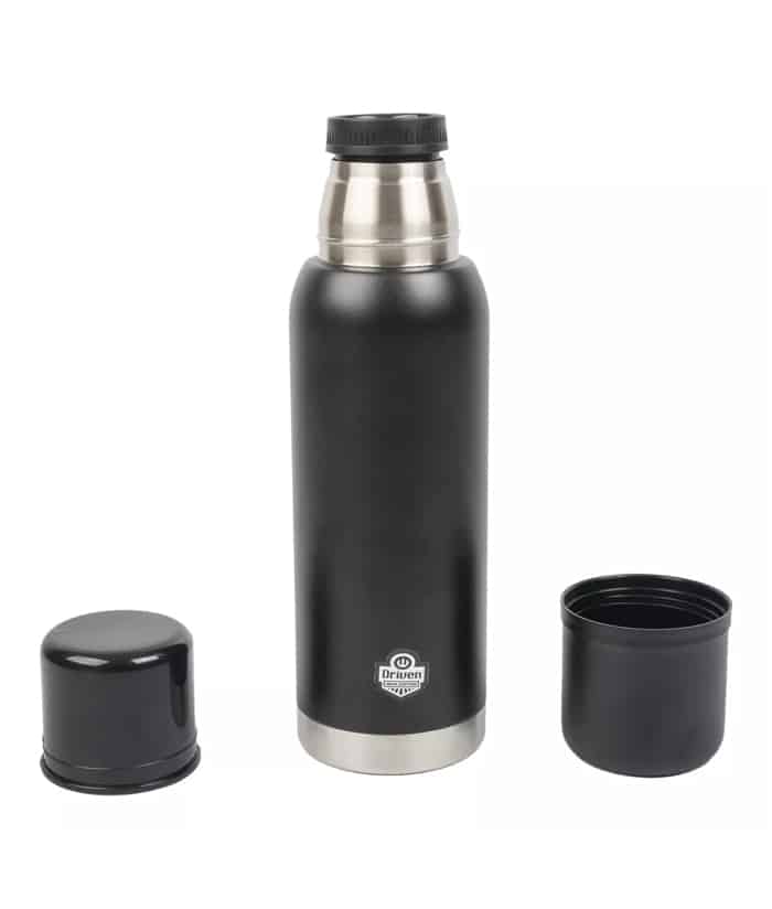 Termo Acero Inoxidable Negro Pico Cebador 1lts Driven TD-1100/N - Imagen 2