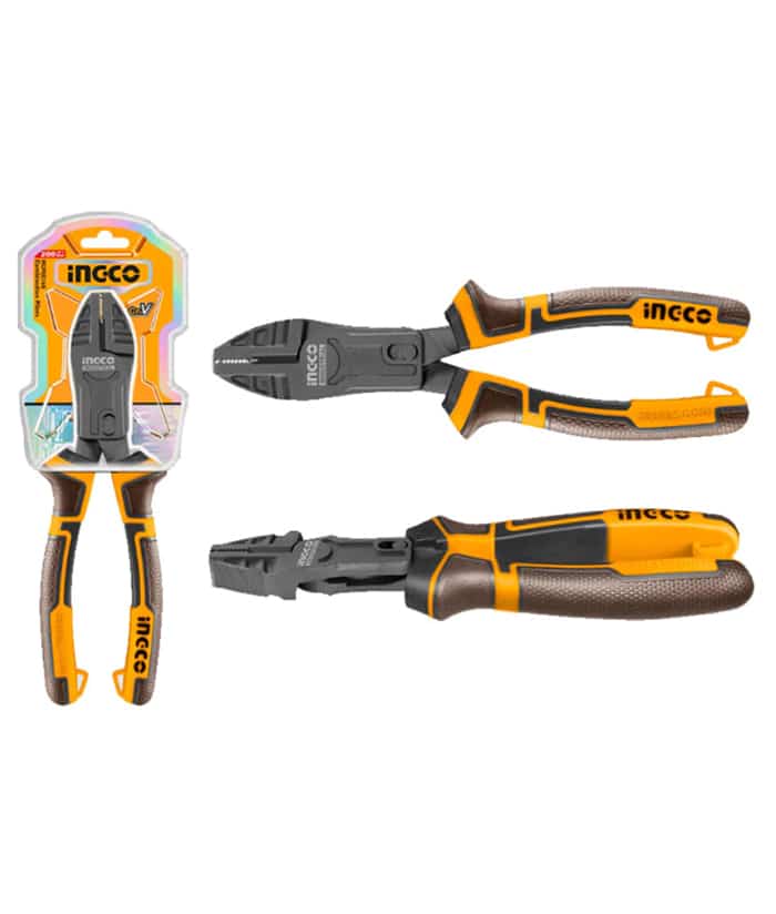 Pinza Alicate Corte Diagonal 8" 200mm Ingco HCDCP58200