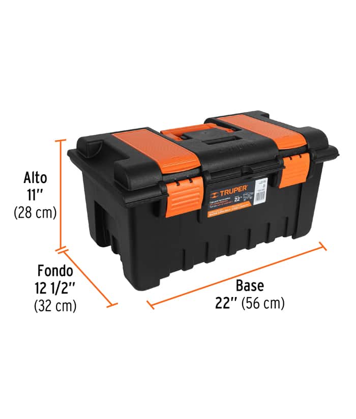 Caja de Herramientas 22″ Truper CHA-22NC - Imagen 3