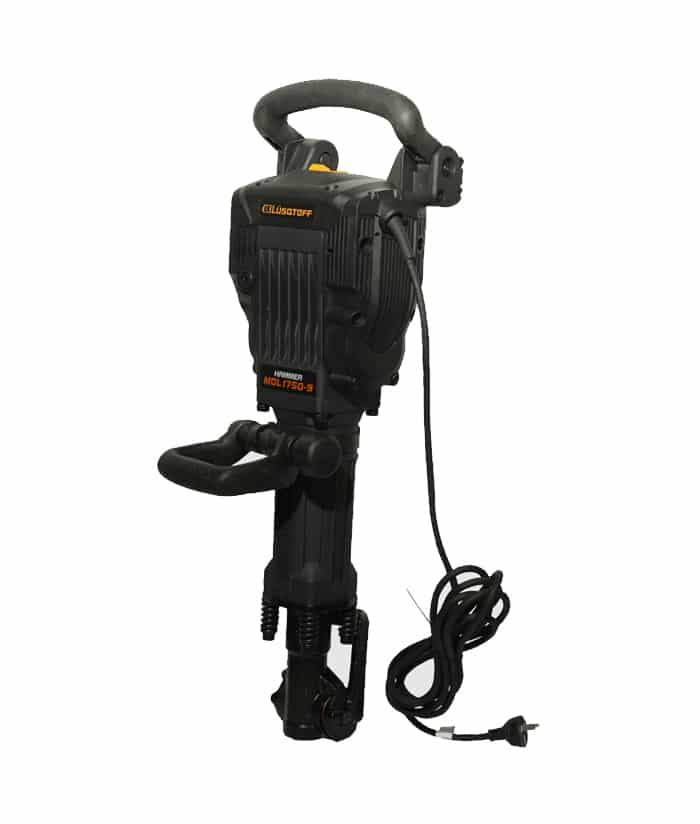 Martillo Demoledor Eléctrico 1750W 42 J Black Series Lusqtoff Naranja/Negro MDL1750-9