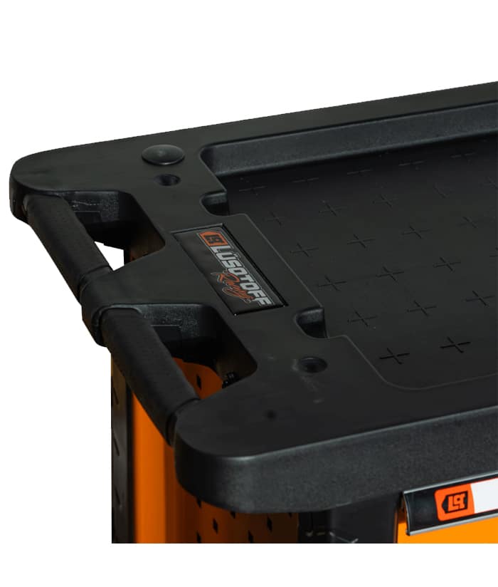 Mesa Rodante Carro Juego de Herramientas x 253 piezas Para Taller Mecánico Lusqtoff Naranja/Negro GHL253-8 - Imagen 10
