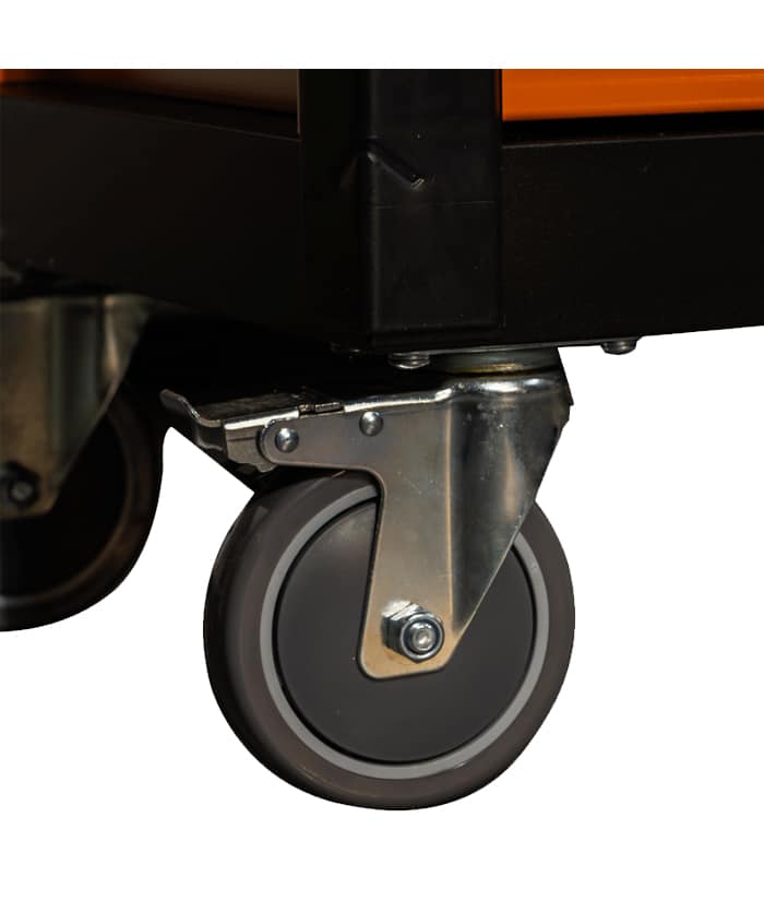 Mesa Rodante Carro Juego de Herramientas x 253 piezas Para Taller Mecánico Lusqtoff Naranja/Negro GHL253-8 - Imagen 13