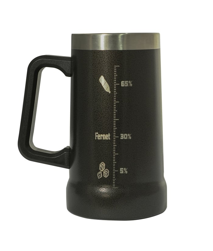 Vaso Fernetero Térmico 700ml Negro Lusqtoff VFL700-8N - Imagen 3