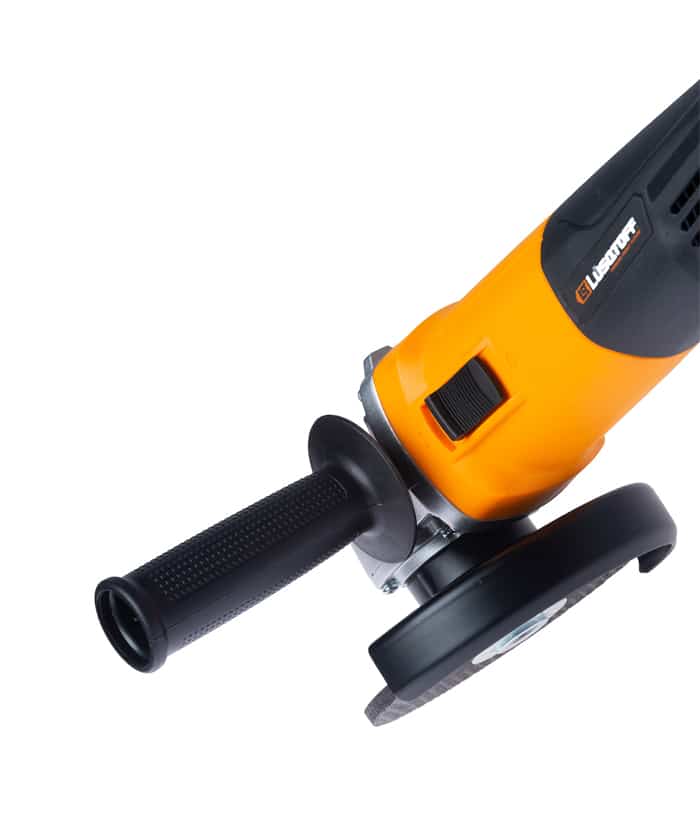 Amoladora Angular Eléctrica 1010W 125mm 5" Lusqtoff Naranja/Negro AML1010-8 - Imagen 2