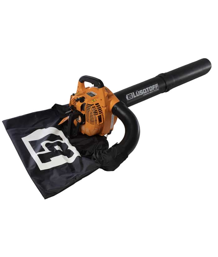 Aspiradora Sopladora a Explosión Naftera 1.5hp Lüsqtoff Naranja/Negro LSA-26
