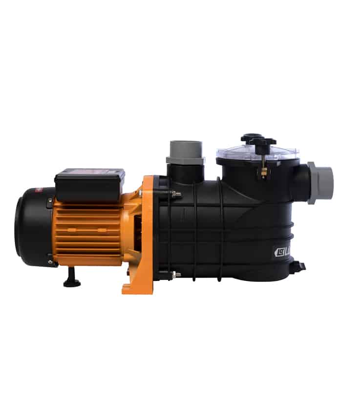 Bomba Autocebante Eléctrica 1hp 750W Lusqtoff Naranja/Negro GP255A - Imagen 3