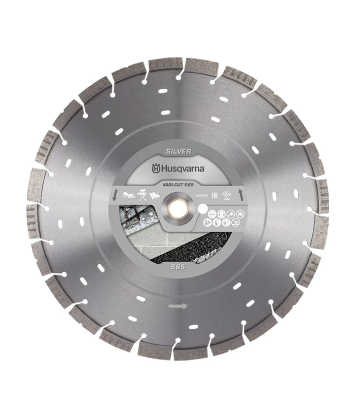 Disco Diamantado 16" 405mm Hormigón Pared VARI-CUT S65 534972530 Husqvarna