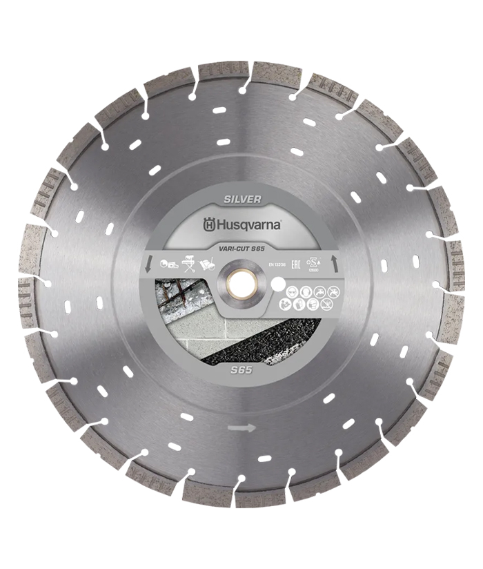 Disco Diamantado 18" 450mm Hormigón Pared VARI-CUT S65 534977050 Husqvarna
