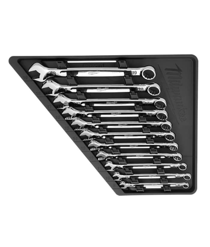 Juego Set Kit Llaves Combinadas Milimétricas x 11 Pzs Milwaukee 48-22-9511 - Imagen 3