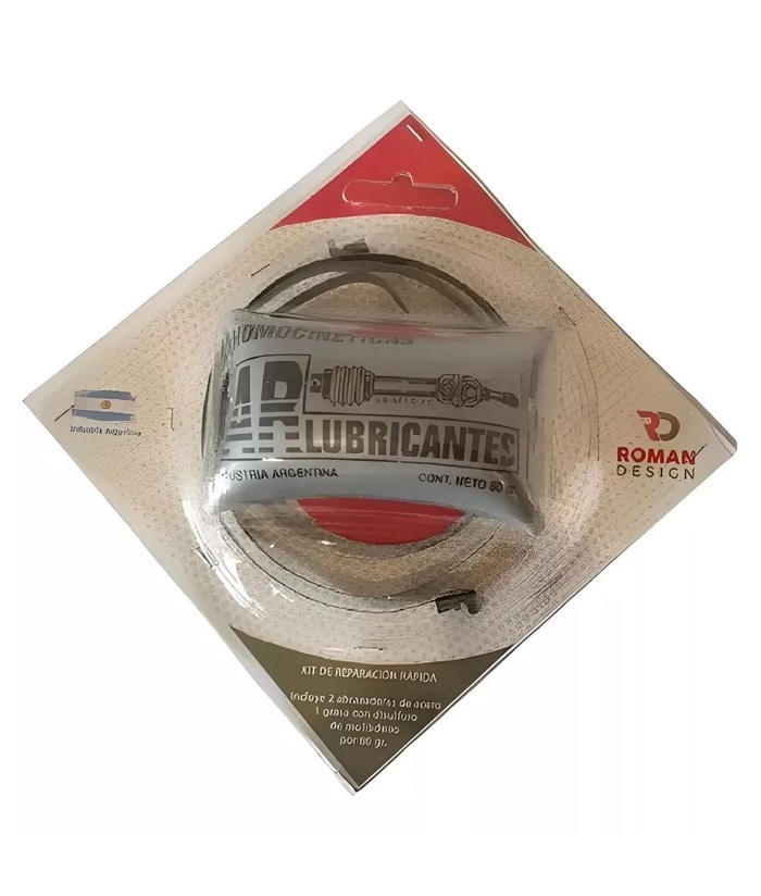 Juego Set Kit de Reparación Vuelta Zuncho 300mm + 485mm + Grasa 80 grs Roman Design A2222/01K