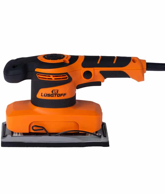 Lijadora Orbital Eléctrica 320W Lusqtoff Naranja/Negro LBL320-8 - Imagen 2