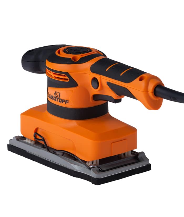 Lijadora Orbital Eléctrica 320W Lusqtoff Naranja/Negro LBL320-8 - Imagen 3
