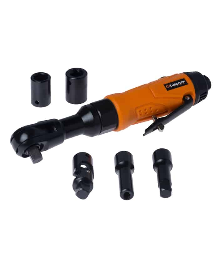 Llave Crique Neumática Encastre 1/2" Lusqtoff Naranja/Negro LX-003 - Imagen 2
