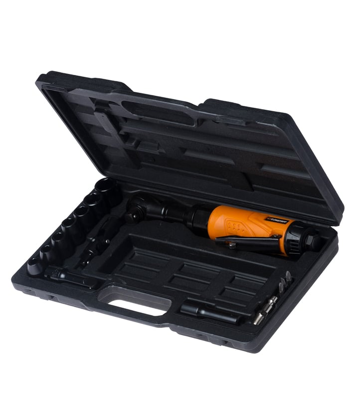 Llave Crique Neumática Encastre 1/2" Lusqtoff Naranja/Negro LX-003 - Imagen 3