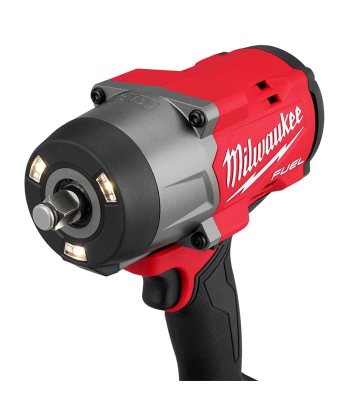 Llave Pistola de Impacto Brushless a Batería FUEL 1/2" 1600Nm Milwuakee Rojo/Negro 2967-20 - Imagen 2