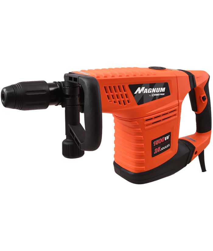 Martillo Demoledor Eléctrico 25J 1500W Encastre SDS-Max Magnum Línea Industrial by Dowen Pagio 9993931 - Imagen 2