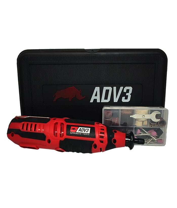 Minitorno Eléctrico 135W + 105 Accesorios ADV3 MT1350