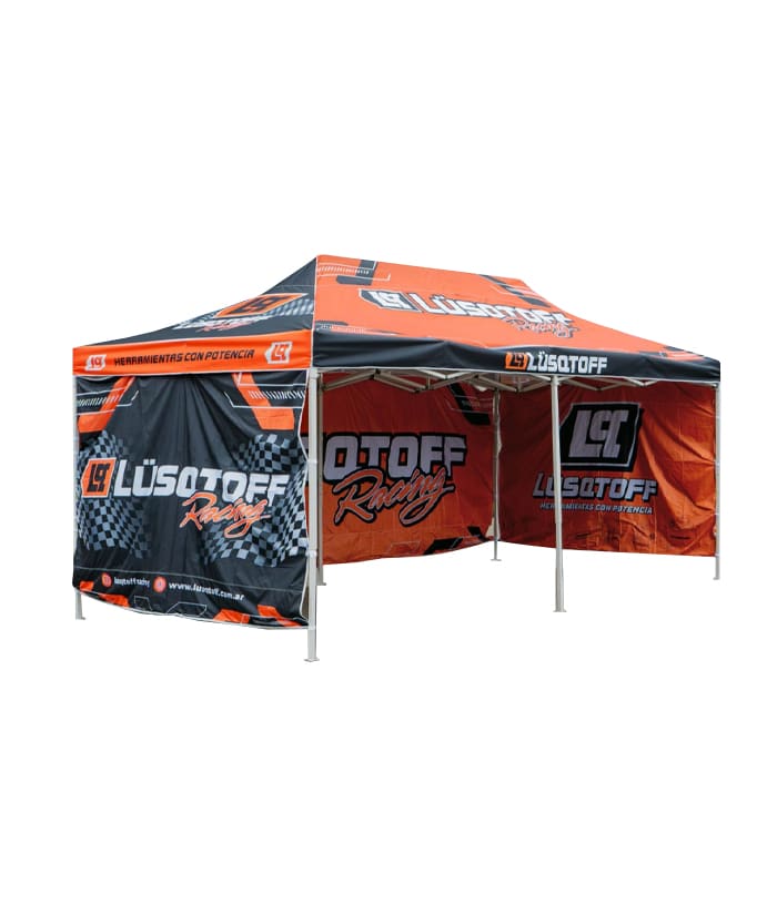 Gazebo Lusqtoff Racing Carrera Auto GBL-9R 6 x 3 mts GBL-9R