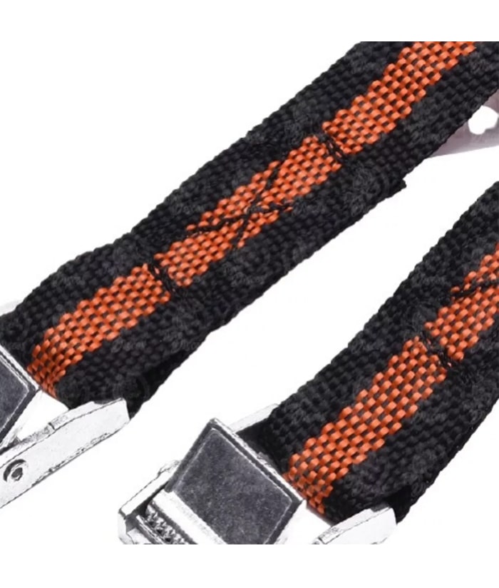 Cinta Amarre 2.5mts x 25mm 100kg Broche Metálico Harden 671102 - Imagen 2
