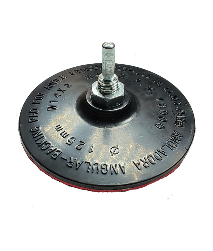Disco Para Lijar En Taladro Adaptador 125mm Con Velcro Abrojo Base Plato Tokits 231 - Imagen 3