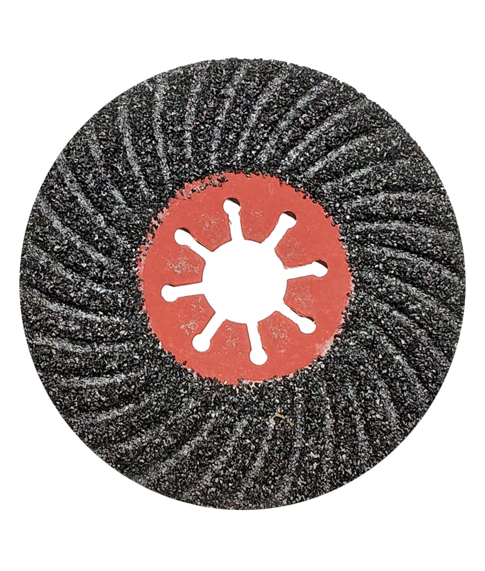 Disco Desbaste Múltiple Para Amoladora 100mm Grano 36 Carburo Silicio Tokits 279