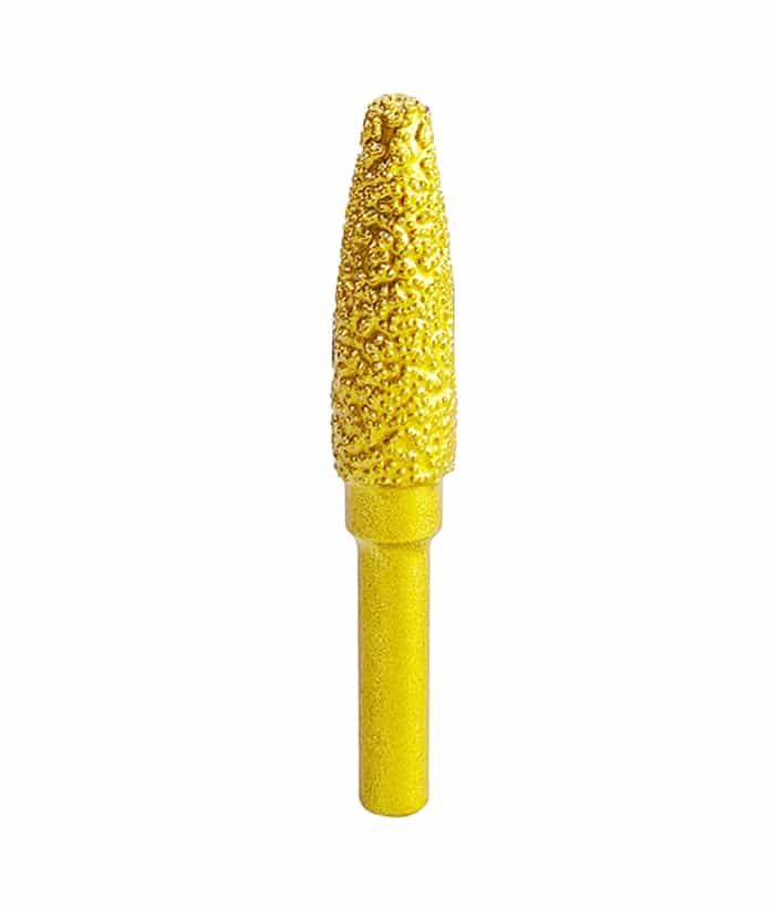 Fresa Mecha Lima Diamantada Punta Redonda 10 x 30 x 60mm Ruhlmann RU58020 - Imagen 2
