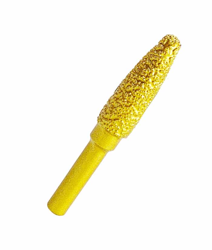 Fresa Mecha Lima Diamantada Punta Redonda 10 x 30 x 60mm Ruhlmann RU58020