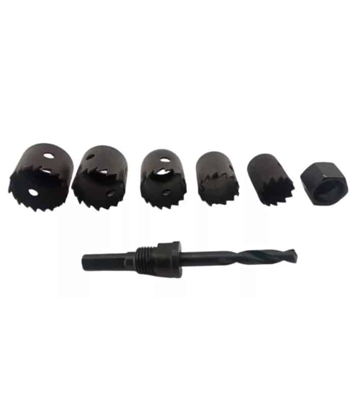 Juego Set Kit Sierras Copa Para Maderas Blandas x 4 Pzs Tokits TOK46