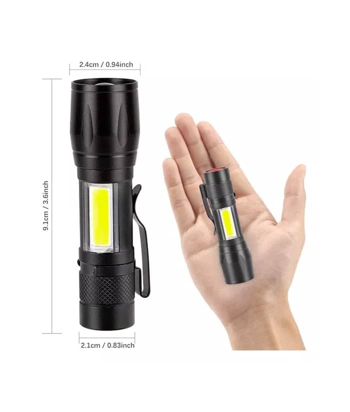 Linterna Luz Lámpara Led Inalámbrica USB Recargable 3W Harden 660713 - Imagen 2