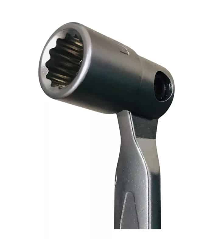 Llave Pipa Articulada Doble Boca 8mm - 9mm Harden 540311 - Imagen 2