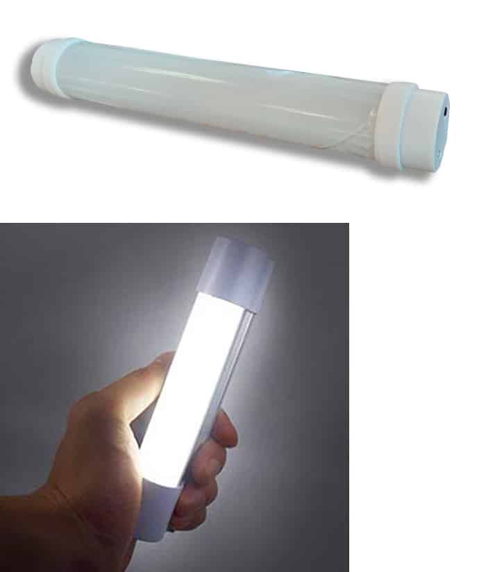 Linterna Luz Led Lampara Tubo Imán Portátil Inalámbrica Recargable Camping JA LLE1083 - Imagen 2
