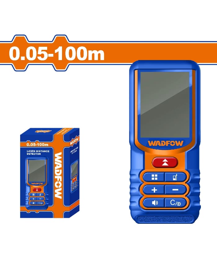 Medidor Láser de Distancia 0.05 – 100mts Wadfow WDL1520
