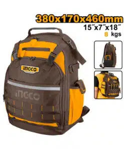 Mochila Porta Herramientas Reforzada 15" x 7" x 18" Ingco HBP01028