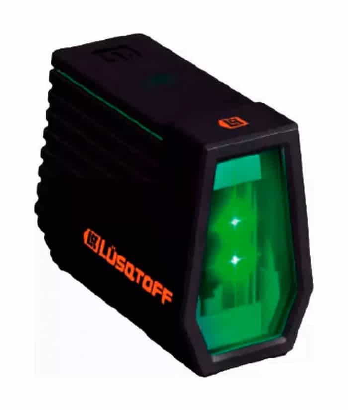 Nivel Láser a Batería Luz Verde 50mts Lusqtoff Black Series Naranja/NegroNV11L-9 - Imagen 2