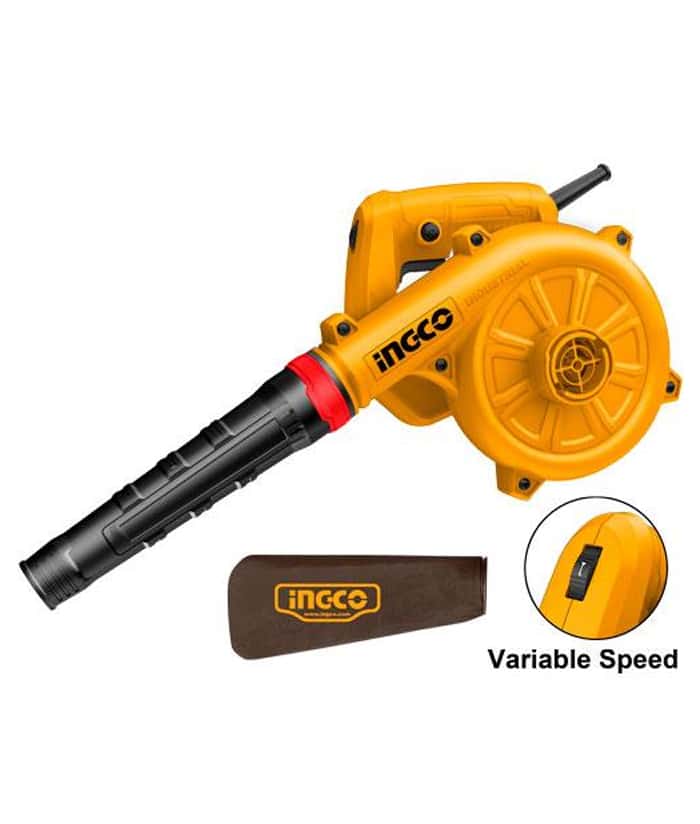 Sopladora Aspiradora Eléctrica 650W Ingco Naranja/Amarillo AB6038