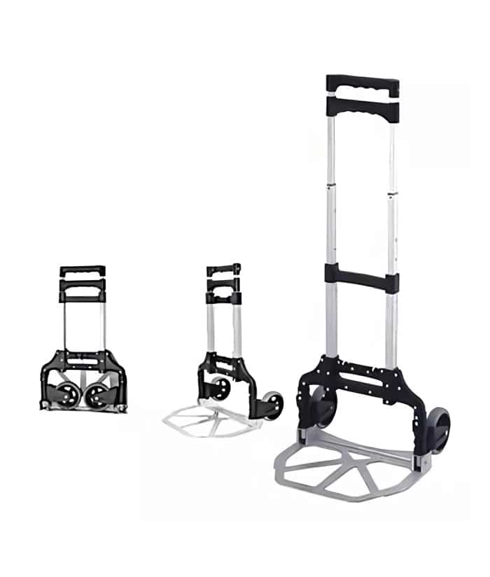 Zorra Carro Carretilla De Carga De Mano 100kg Lusqtoff Naranja/Negro LQC-100 - Imagen 2