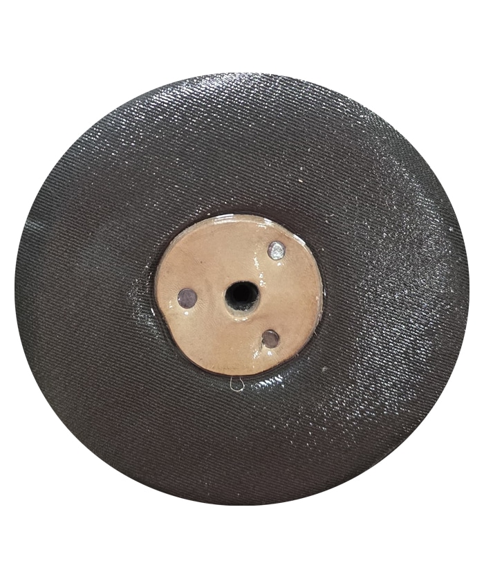 Disco Paño de Tela Algodón 5" x 1" Para Lustrar Cobre Bronce Aluminio Tokits 104