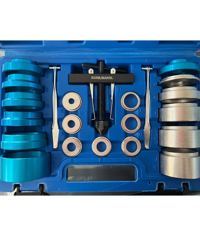 Extractor Instalador Retenes de Cigueñal x 22pzs Ruhlmann RU43158 - Imagen 2