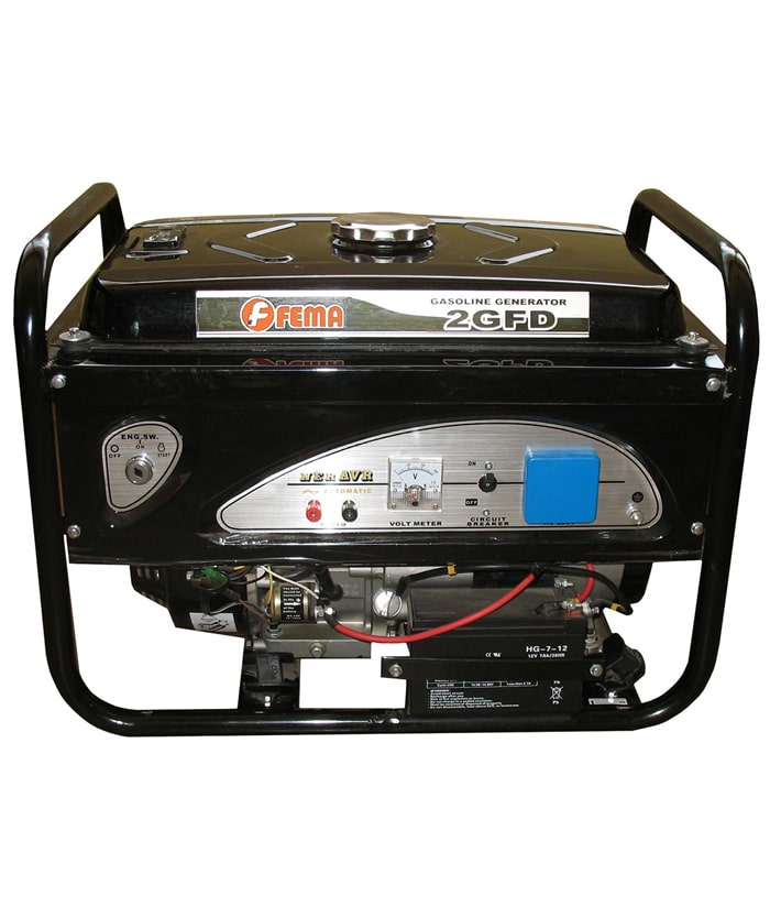 Generador Grupo Electrógeno Portátil Naftero 2200W 2.5 KVA 6.5Hp Fema 69380568